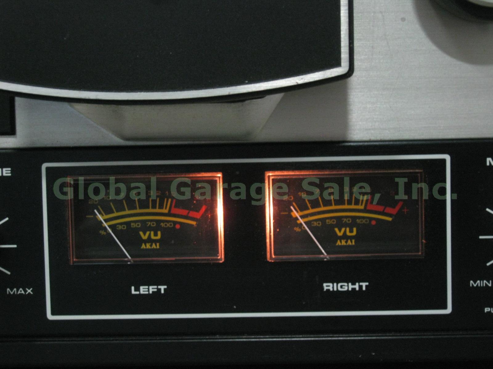 Vtg Akai 4000DS Mk-II Reel-to-Reel Tape Player Recorder Deck 120V AC 60Hz 45W NR 2