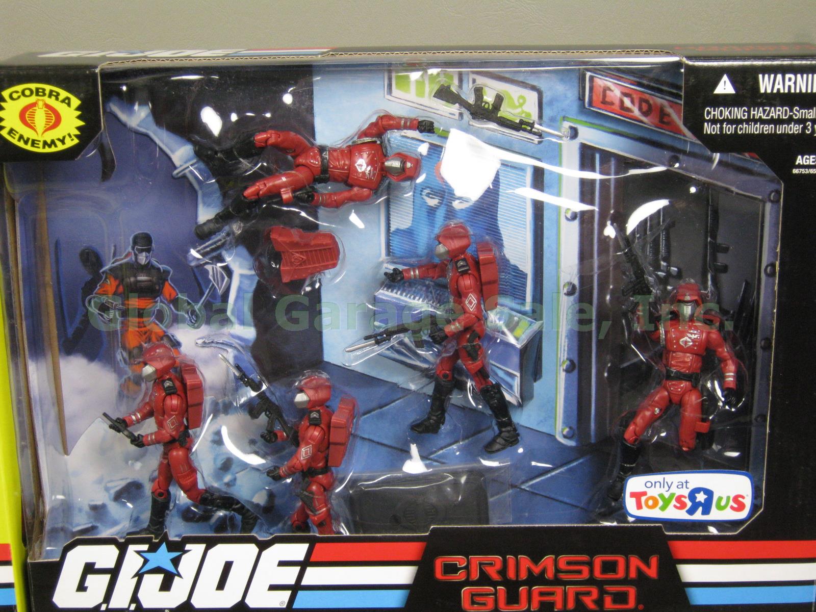 4 GI Joe Figure Sets Crimson Guard Firefly Trooper Cobra Night Watch Snake Eyes+ 2