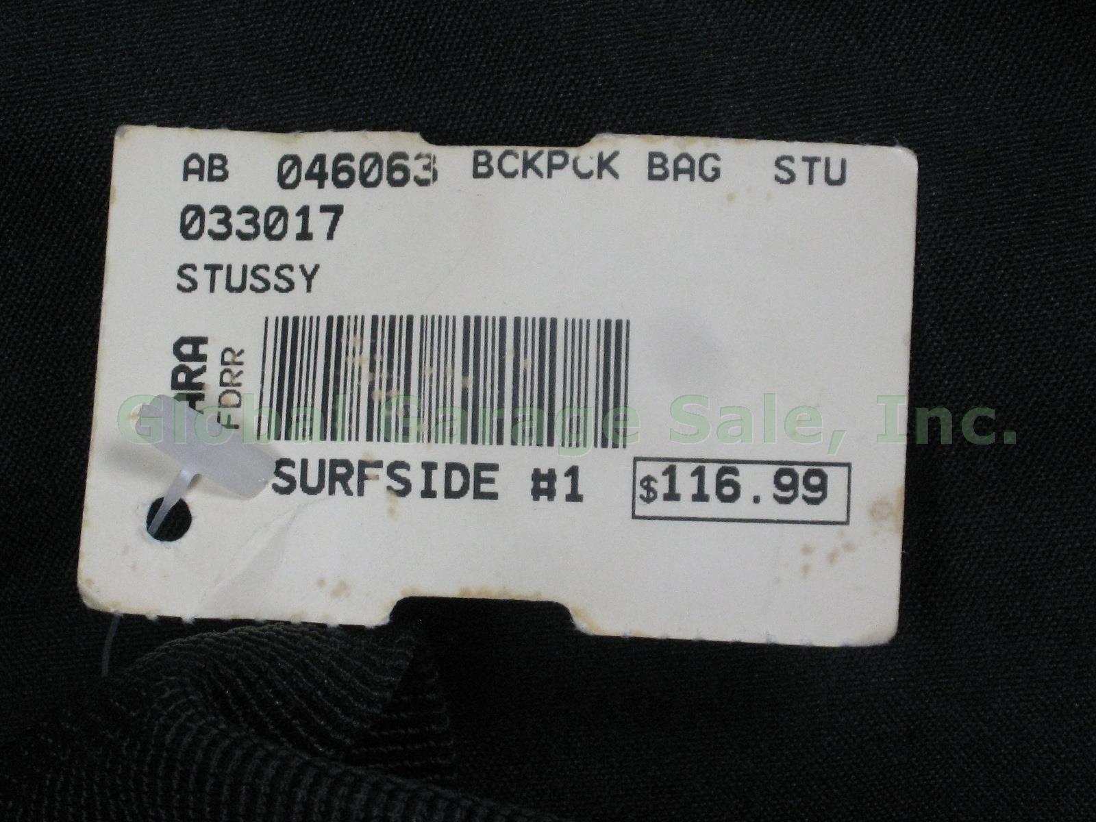 NEW NWT Stussy Backpack Skate Skateboard Gear Pack Laptop Book Bag Rucksack NR! 7