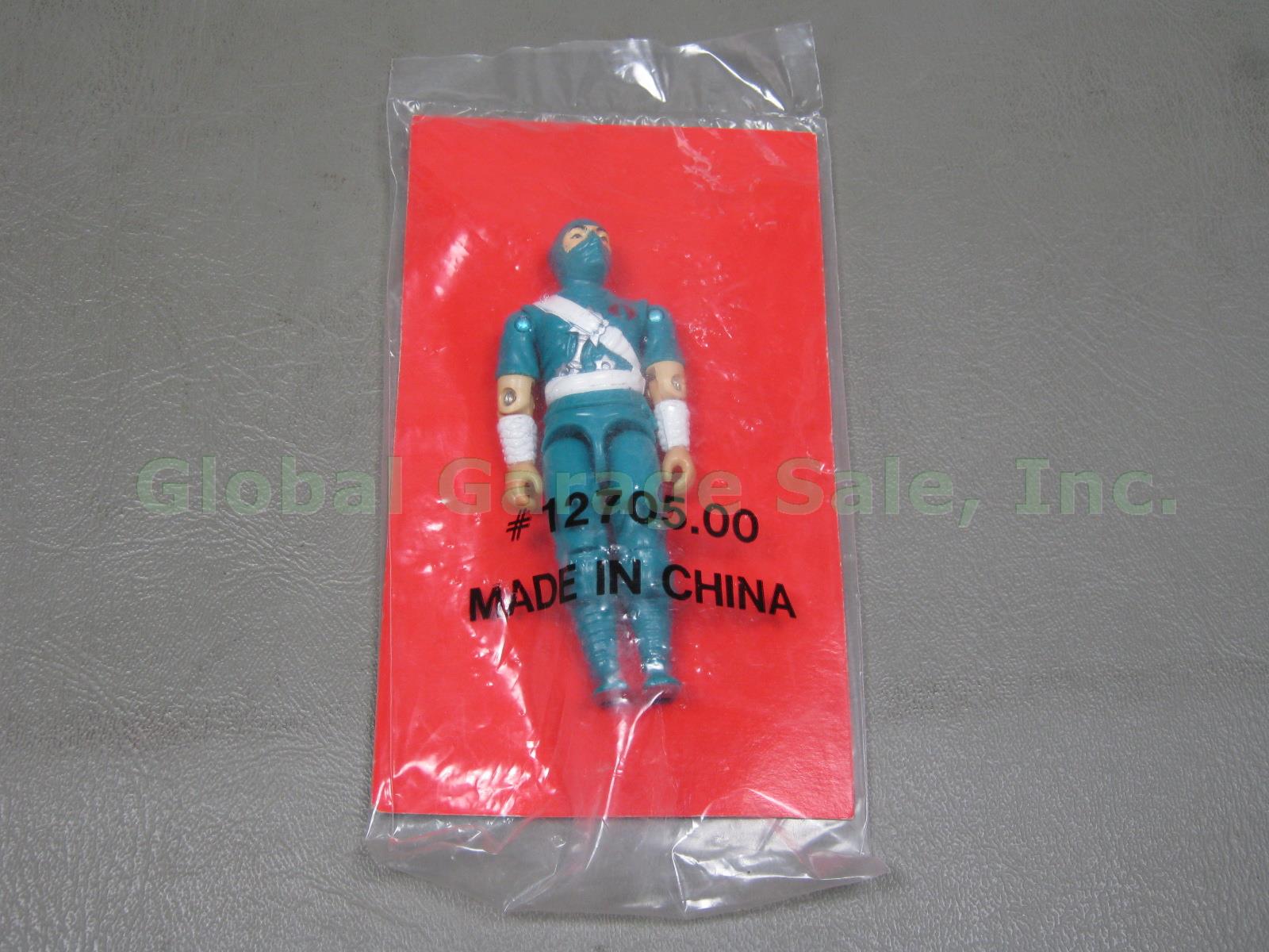 Bagged 1992 GI Joe Cobra Ninja Viper Mail-Away Action Figure W/ Uncut File Card