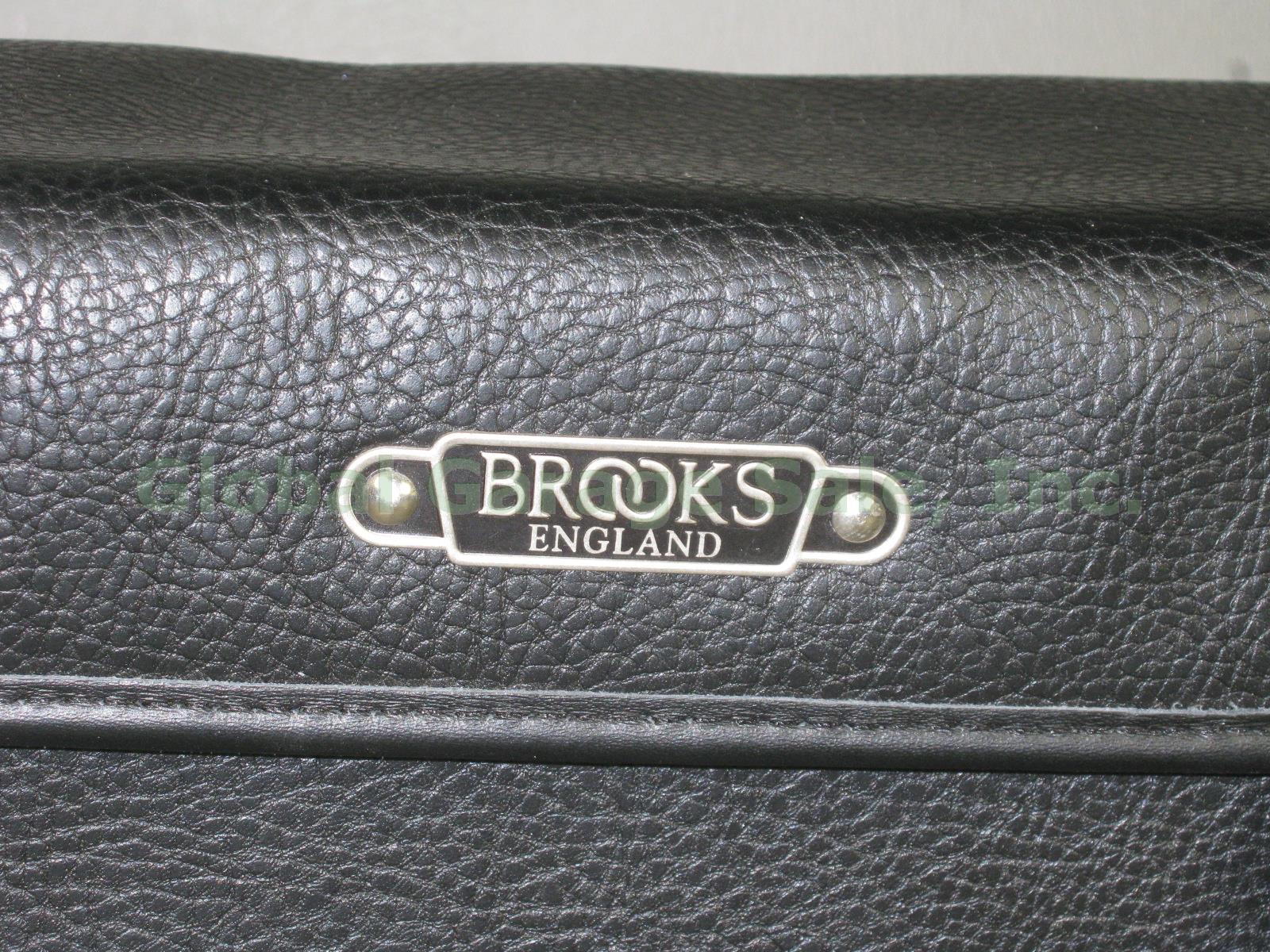 NWOT Brooks England Glenbrook Saddle Holdall Bicycle Seat Bag W/ Black Leather 1