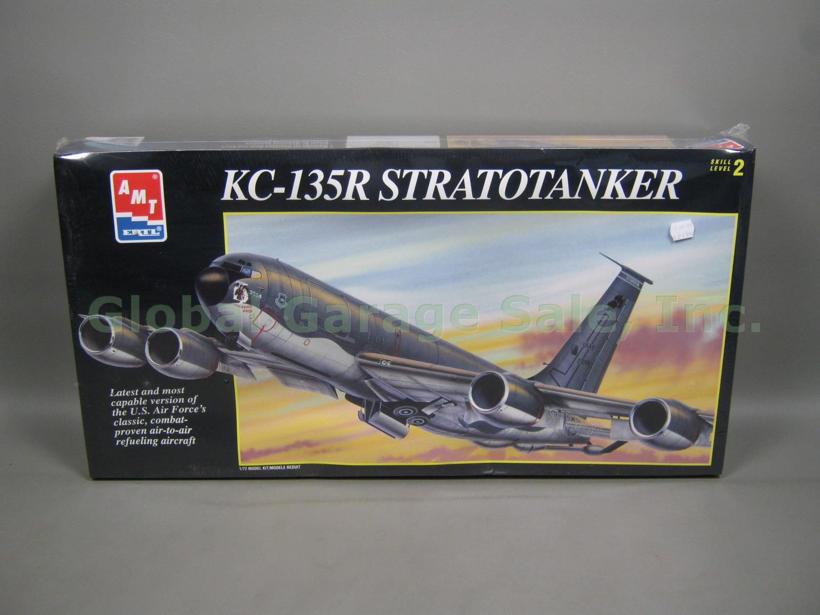 NOS Sealed AMT Ertl KC-135R Stratotanker 1/72 Plastic Model Airplane Kit 8909 NR