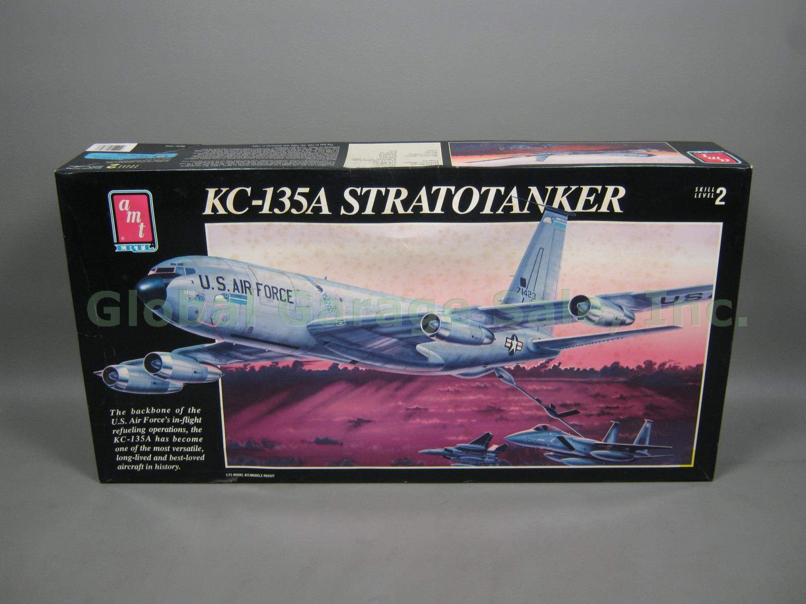NOS Vtg 1992 AMT Ertl KC-135A Stratotanker 1/72 Plastic Model Airplane Kit 8848