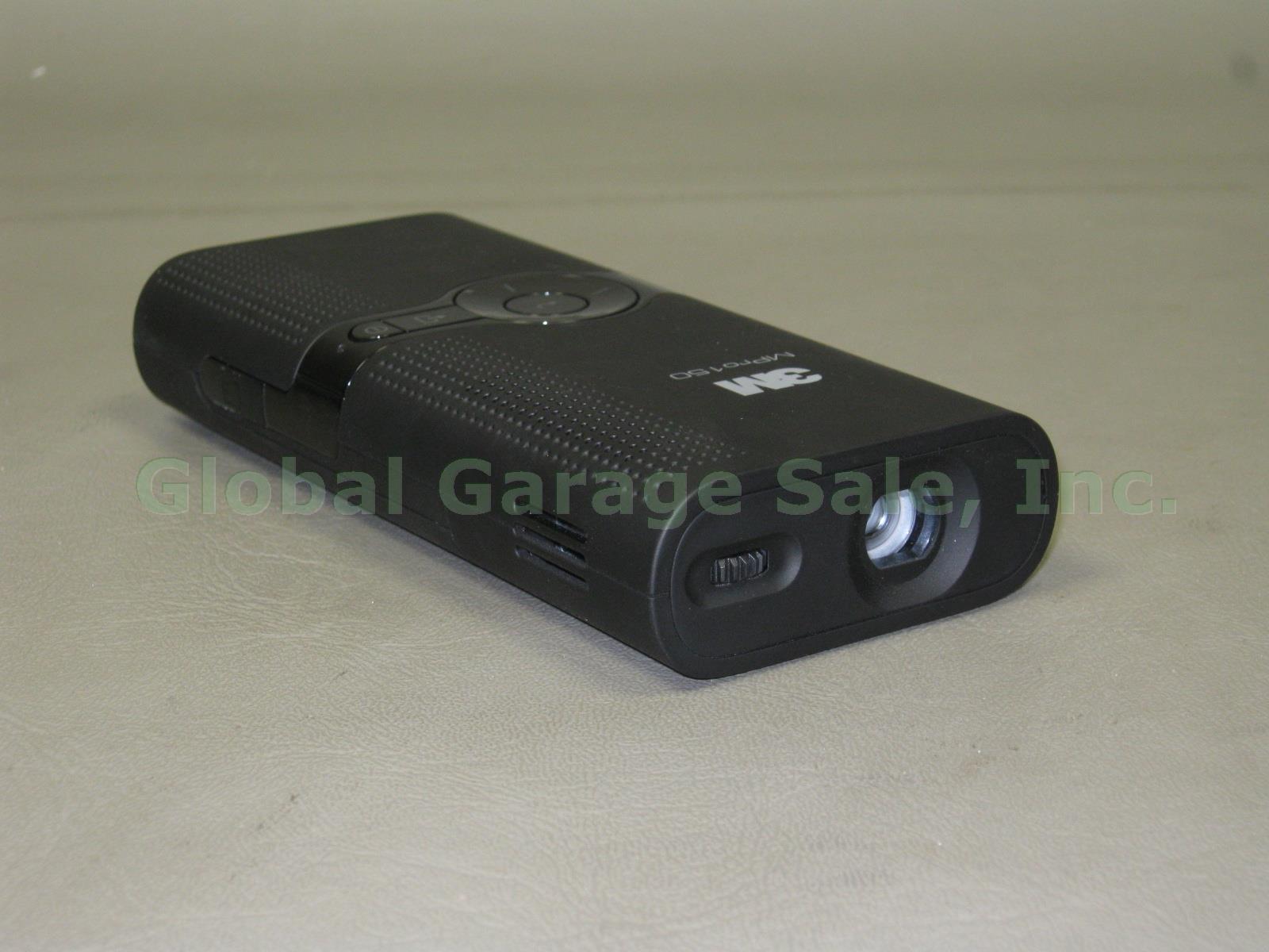 3M MPro 150 Mobile Pocket LED Projector W/ Tripod AV Video VGA Cables Bundle NR 1