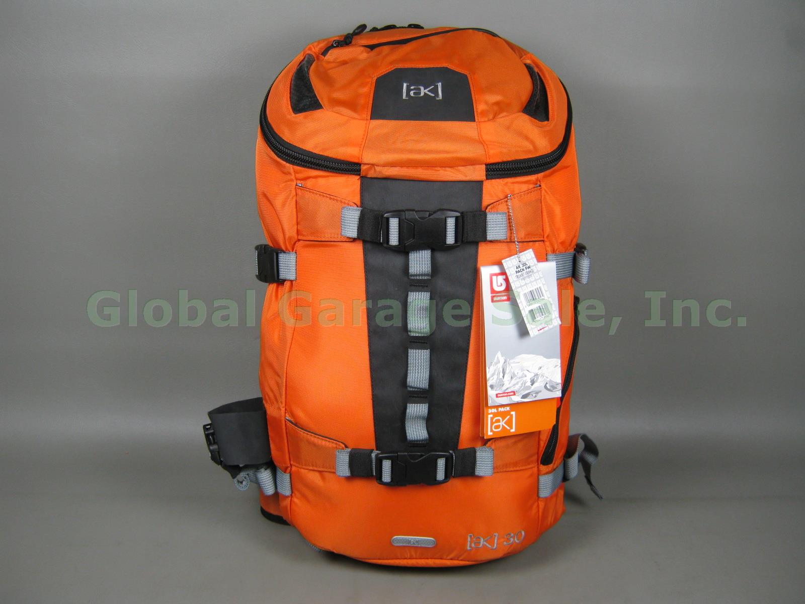 NEW NWT Burton AK 30 30L Pack FW Snowboard Backpack Pack Truant Orange NO RES!