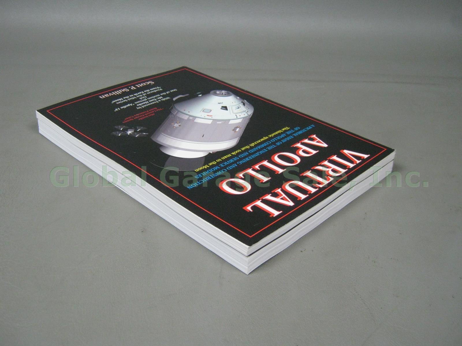 2 Apogee Soft Cover Book Lot 2002 Virtual Apollo + 2004 LM +CDROM Scott Sullivan 1