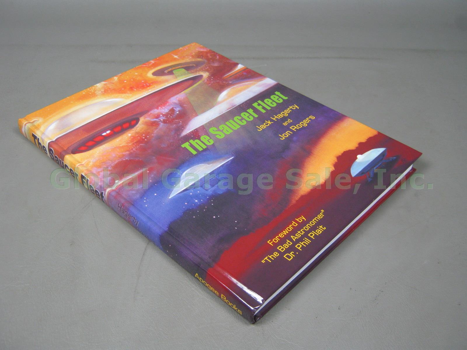 1st Edition The Saucer Fleet Jack Hagerty Jon Rogers Hardcover HC Book Apogee NR