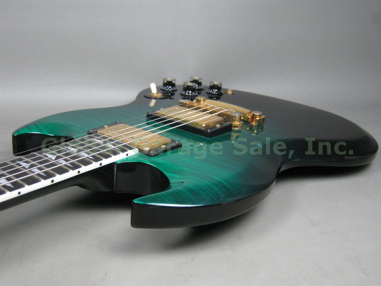 2003 Gibson SG Supreme Electric Guitar Emerald Green One Owner TKL Hard Case 8