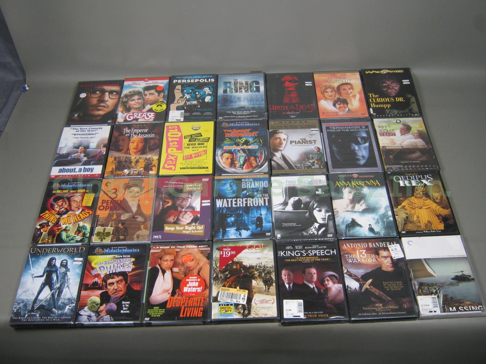43 New Sealed DVD Movie Lot Action Comedy Drama Historical Horror Sci Fi Musical 1
