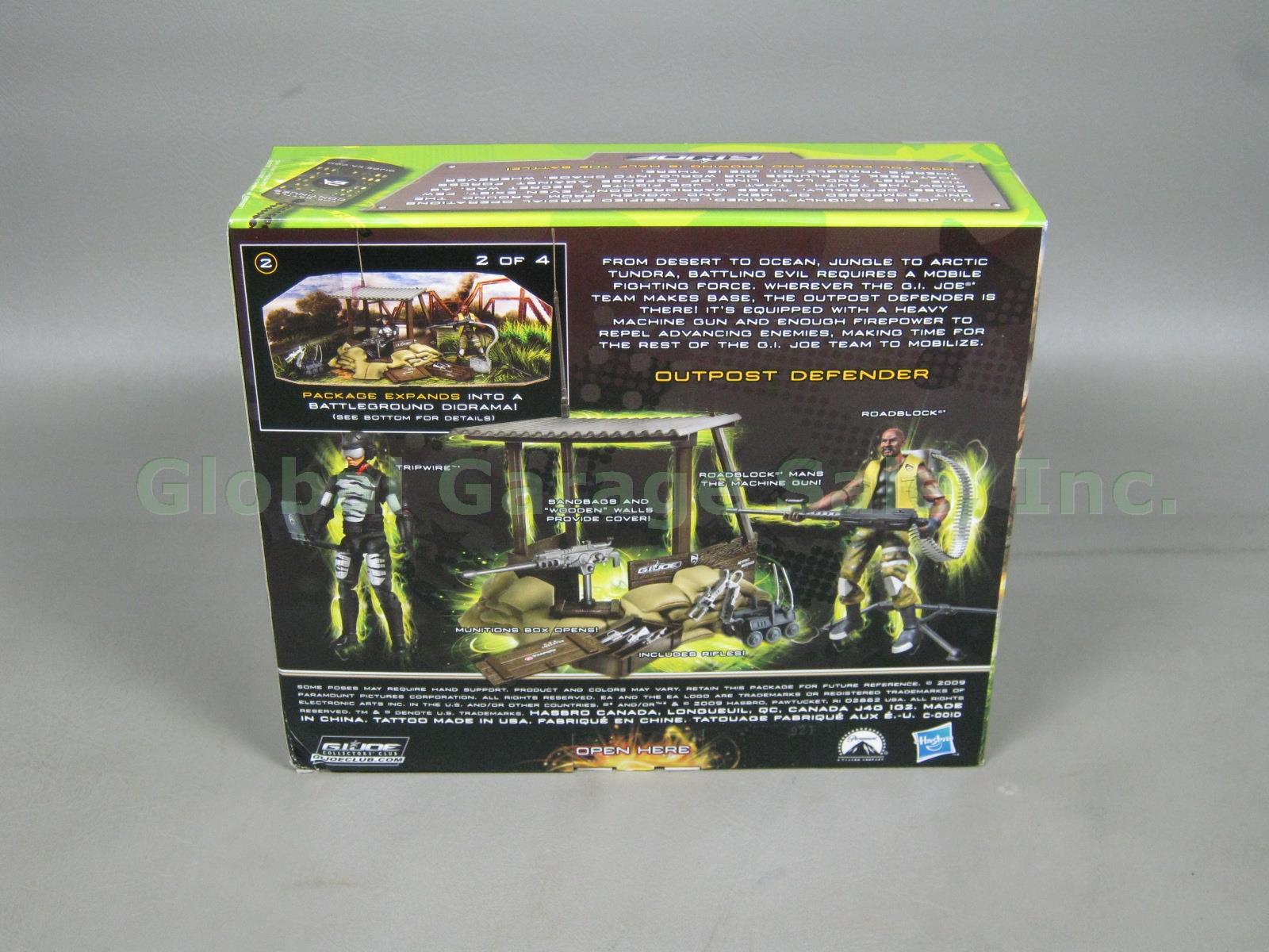 New Sealed 2009 GI Joe The Rise Of Cobra ROC Outpost Defender Walmart Exclusive 2