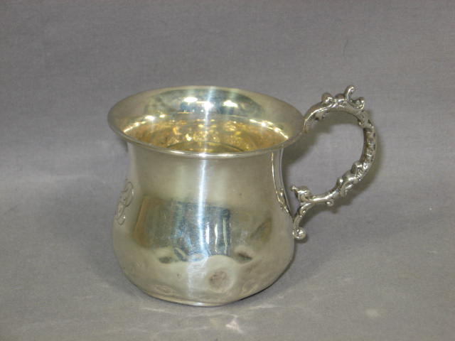 Antique Whiting Birks Sterling Silver Baby Cups 1876 + 6