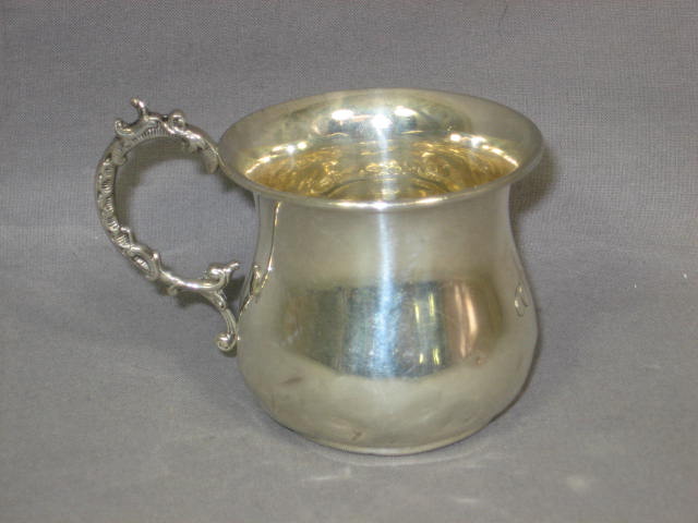 Antique Whiting Birks Sterling Silver Baby Cups 1876 + 7