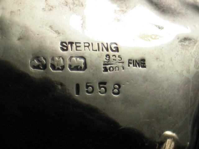 Vintage Sterling Silver Tea Set Teapot Creamer Sugar NR 4