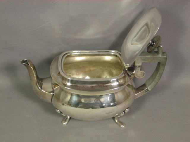 Vintage Sterling Silver Tea Set Teapot Creamer Sugar NR 9