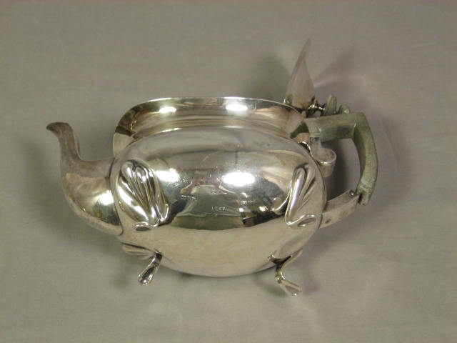 Vintage Sterling Silver Tea Set Teapot Creamer Sugar NR 11