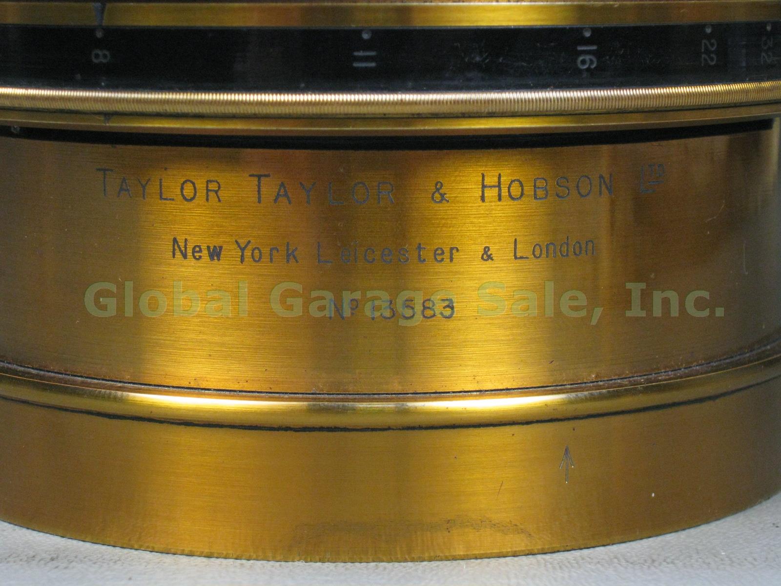 RARE Taylor Hobson Cooke Series V 18x16 Brass Portrait Process Lens f/8-90 NR! 7