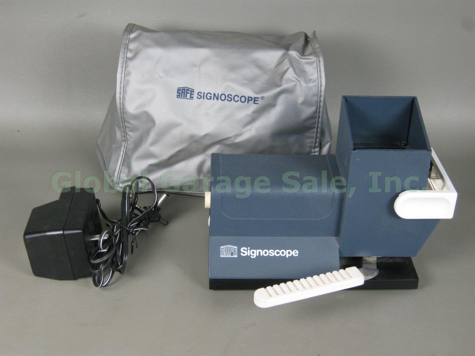 Safe Signoscope T1 Professional Watermark Detector 9886 With AC Adapter + Cover