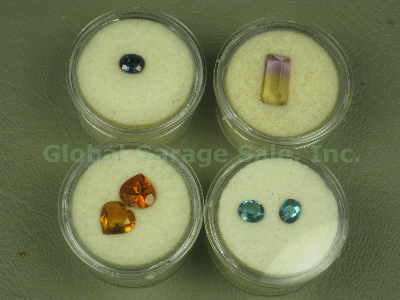 Loose Gemstone Lot Ruby Sapphire Tourmaline Opal Kunzite Amethyst Moonstone ++ 16