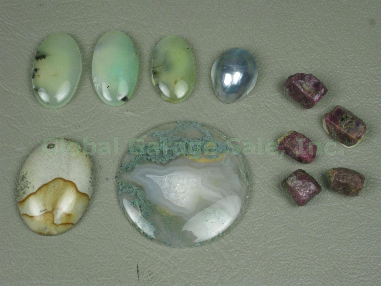 Loose Gemstone Lot Ruby Sapphire Tourmaline Opal Kunzite Amethyst Moonstone ++ 21
