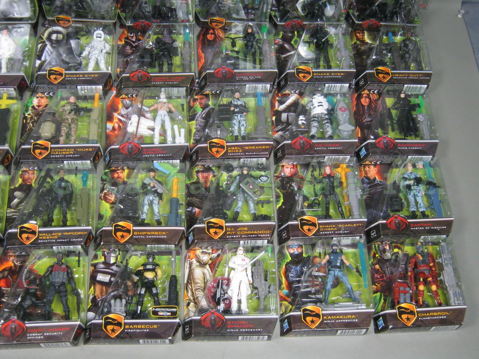 HUGE LOT 40 New 2009 GI Joe The Rise Of Cobra ROC Figures MOC MIP NIP NO RESERVE 2