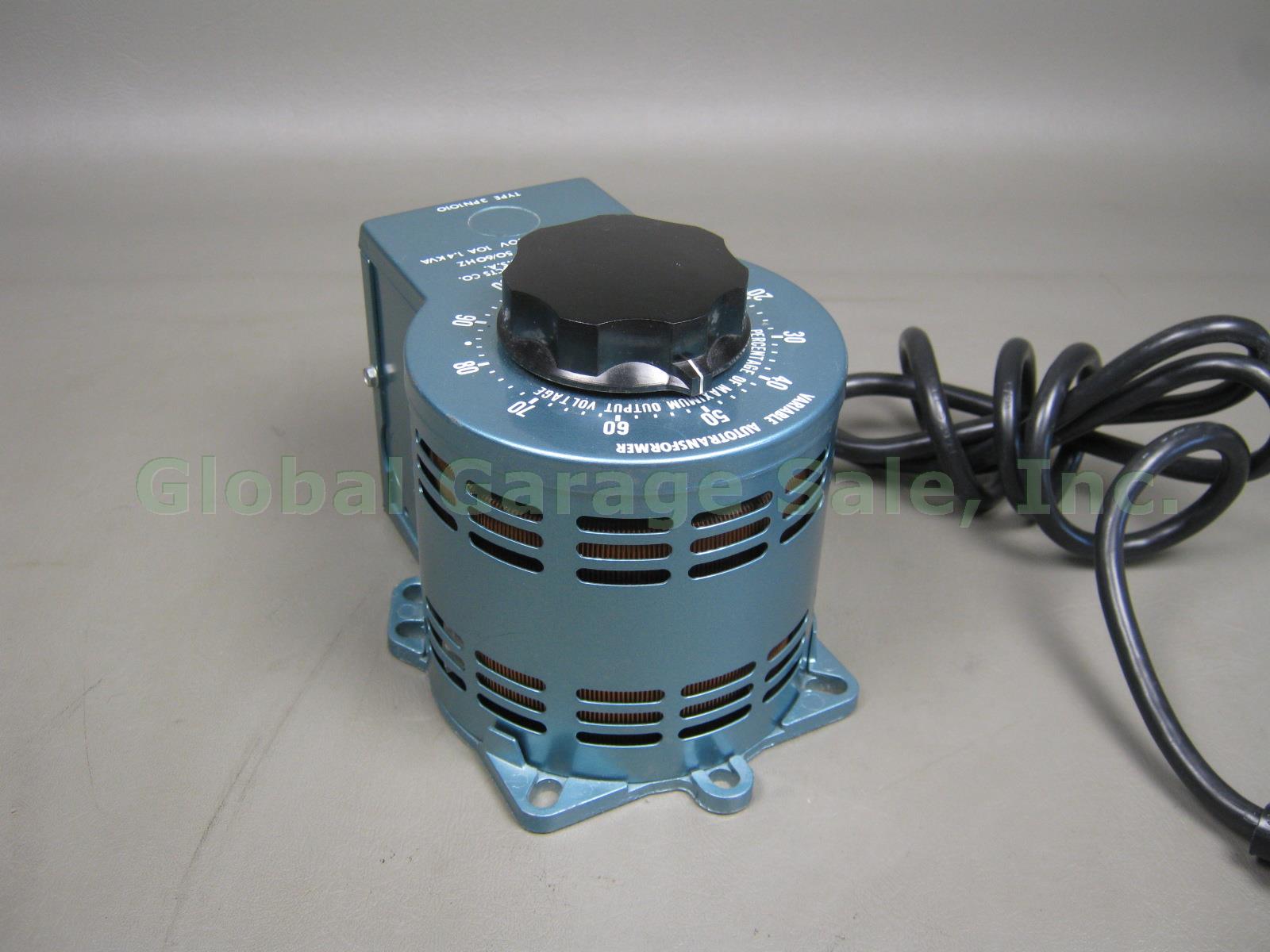 Staco Energy Products Co Variable Autotransformer Model Type 3PN1010 120V 50/60 2