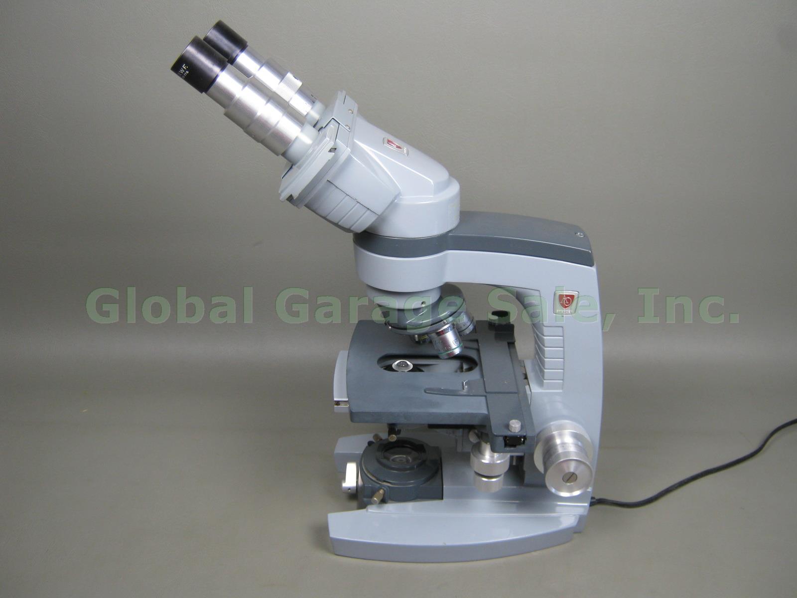 AO American Optical Spencer Binocular Microscope W/10X 1017 1019 1023 1051 Power 4