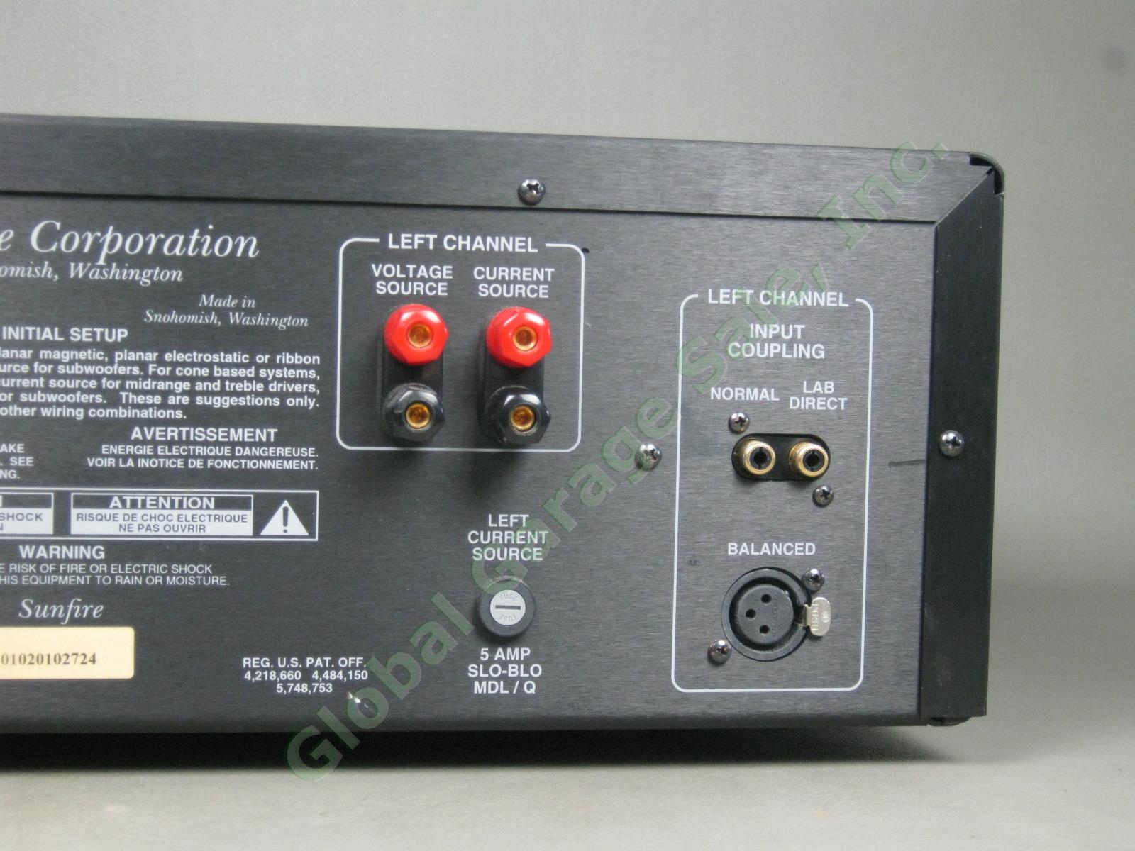 Bob Carver Sunfire 300 Load Invariant High Fidelity Stereo Power Amp Amplifier 5