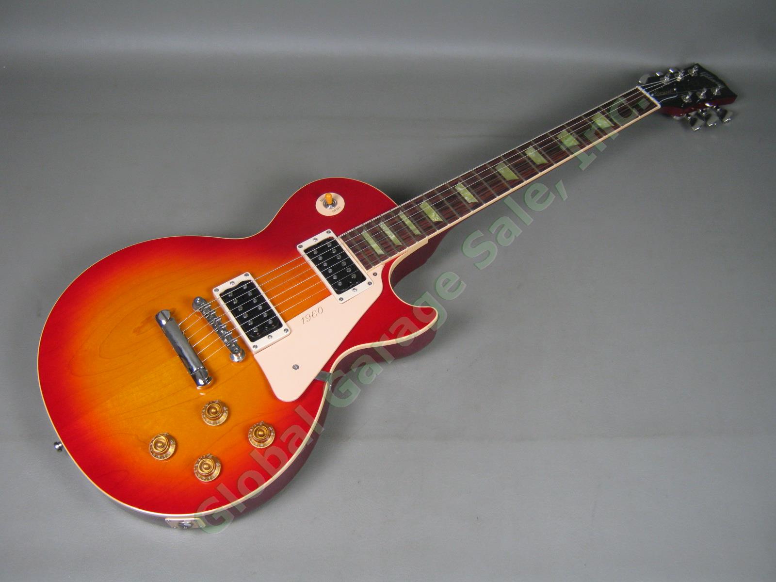 MINT! 2001 Gibson Les Paul Classic 1960 Reissue Sunburst Guitar One Owner w/Case 1