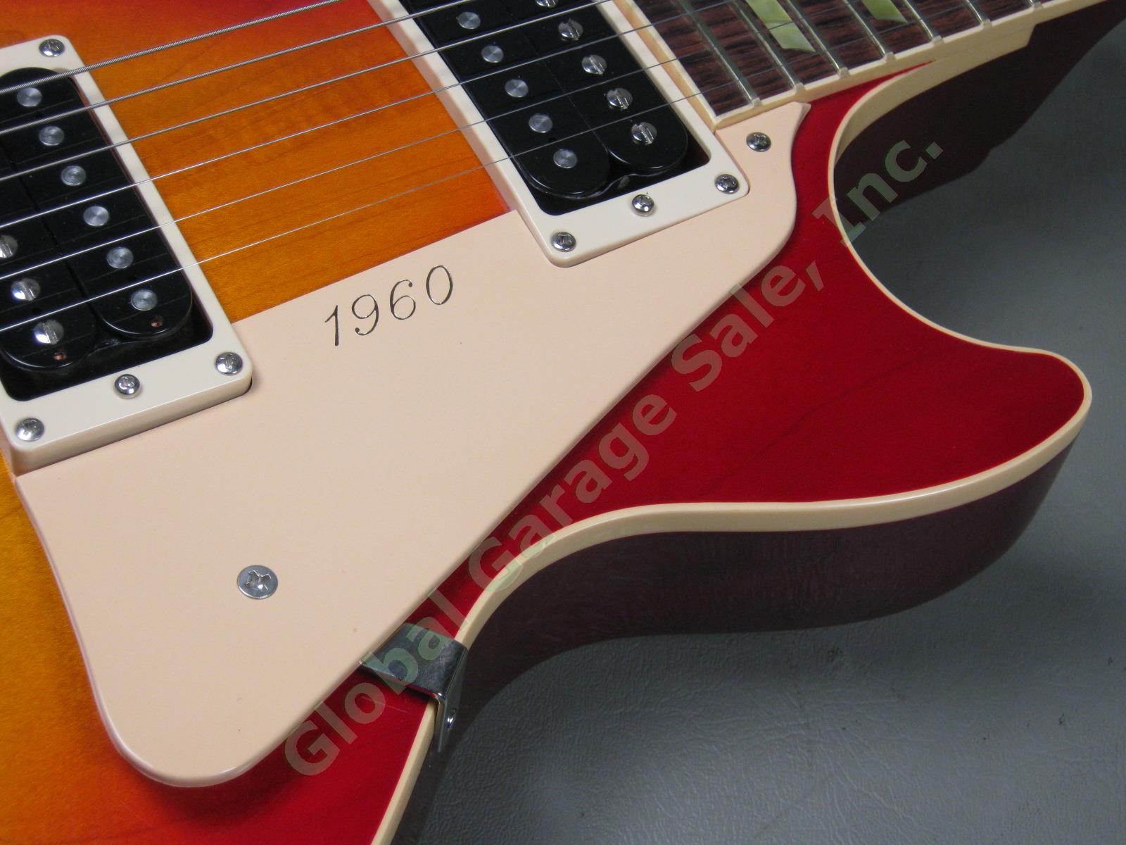 MINT! 2001 Gibson Les Paul Classic 1960 Reissue Sunburst Guitar One Owner w/Case 4