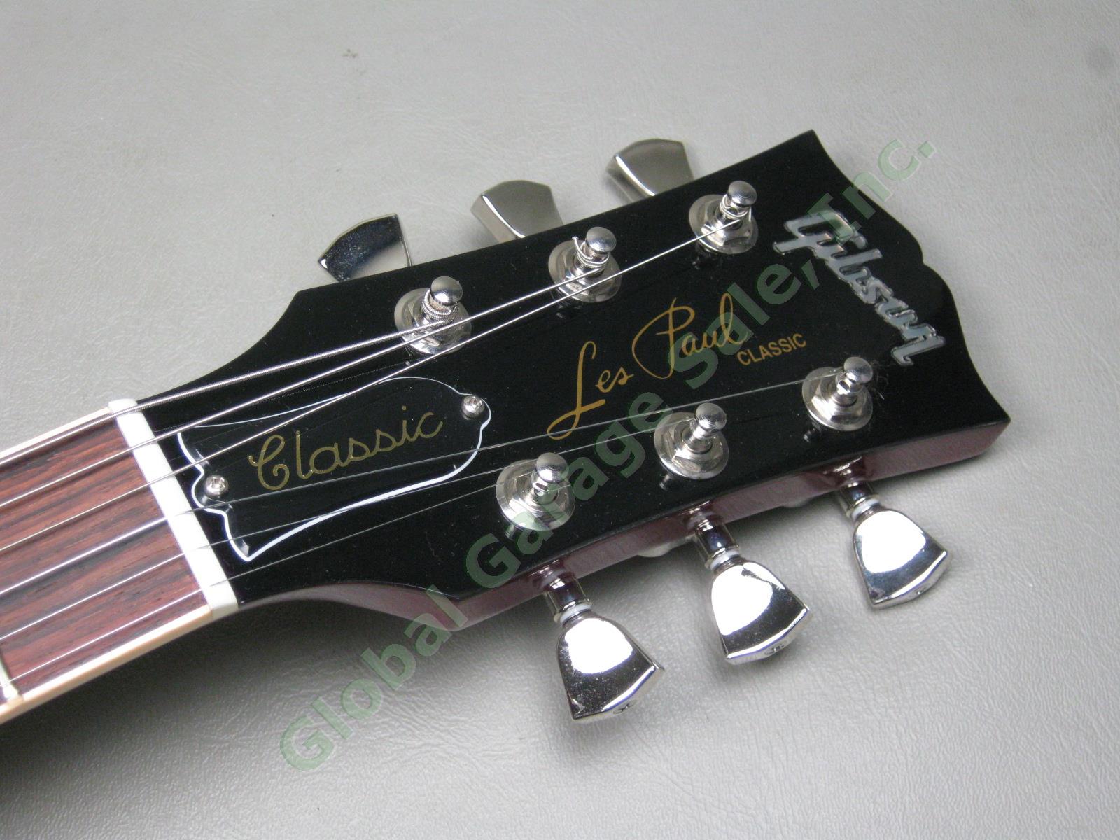 MINT! 2001 Gibson Les Paul Classic 1960 Reissue Sunburst Guitar One Owner w/Case 8