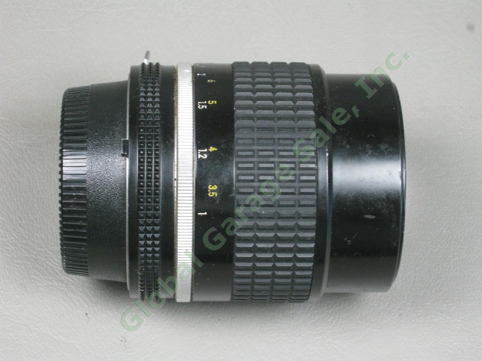 Nikon Nikkor 105mm 1:2.5 f/2.5 Telephoto Camera Lens No Reserve Price! 2