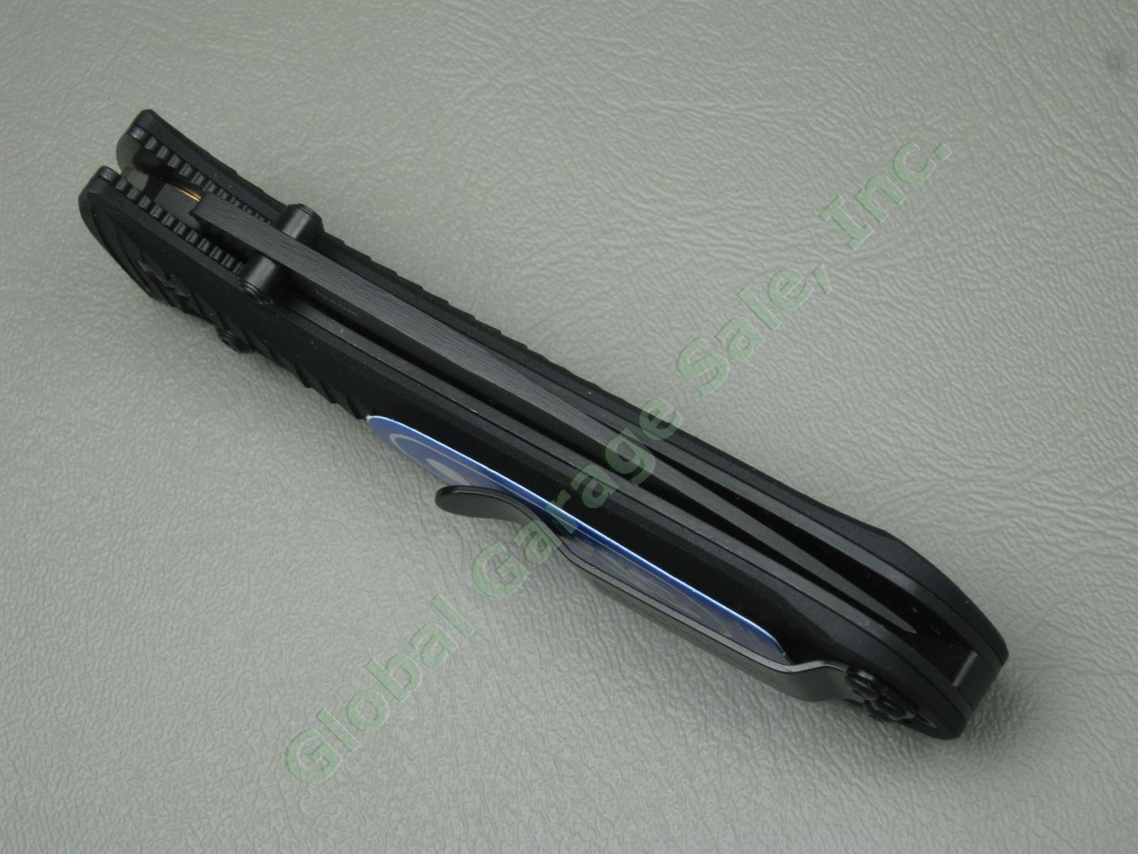 NEW Benchmade 520SBK Presidio Axis ComboEdge BK1 Coated Black Blade Fold Knife 4