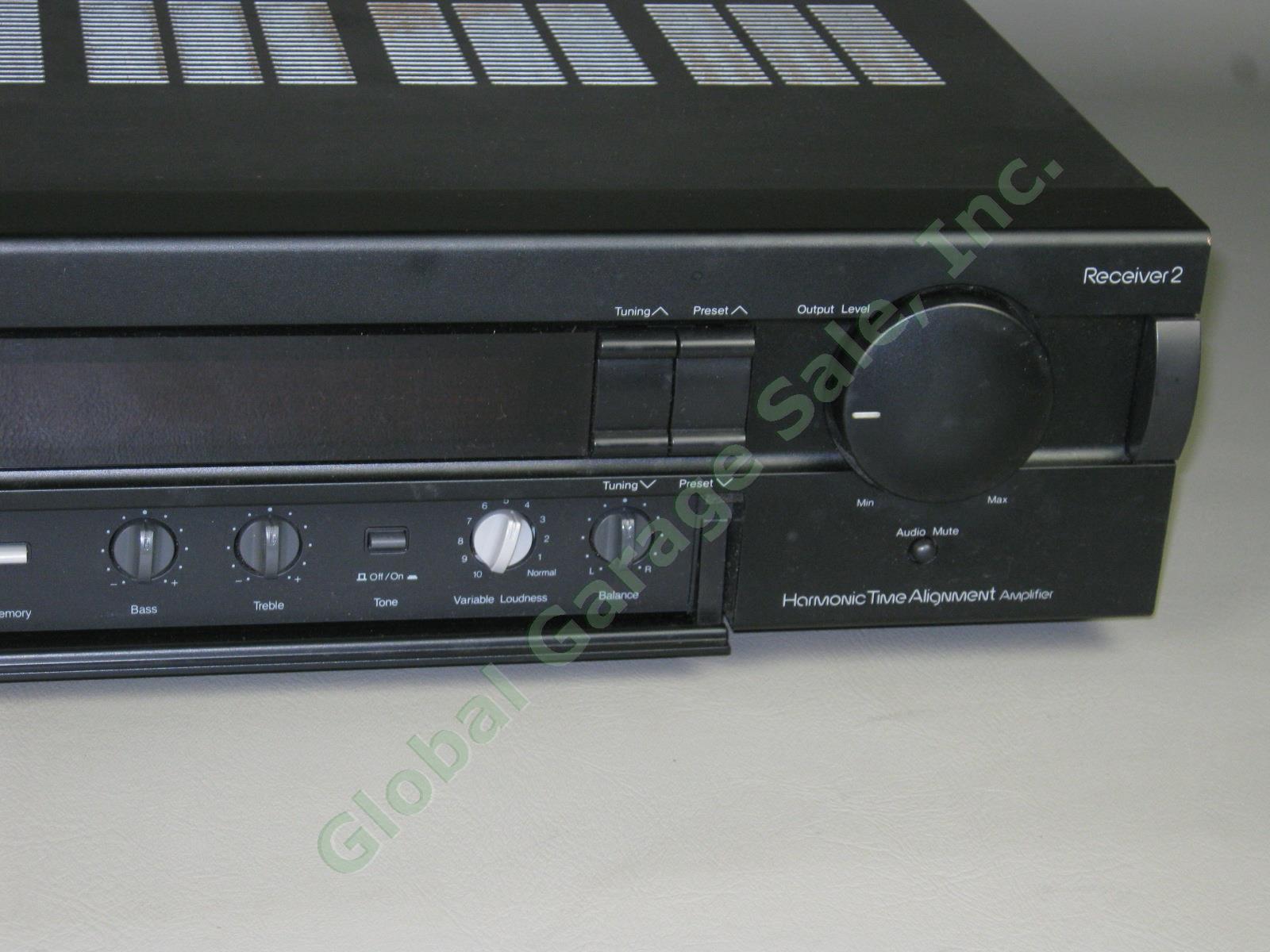 Nakamichi Receiver2 AM/FM Home Stereo Receiver 2 Tuner Amplifier Works Great NR! 2