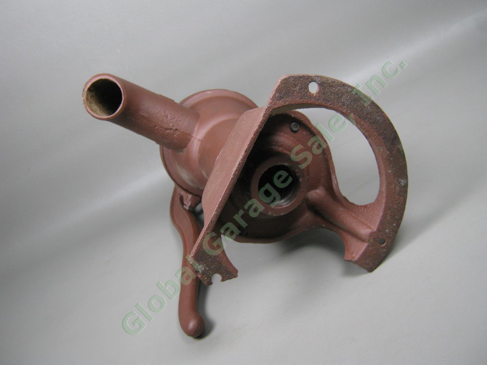 Vtg Antique Cast Iron Hand Crank Smart Brockville 234 255 Well Water Pump 16.5" 6