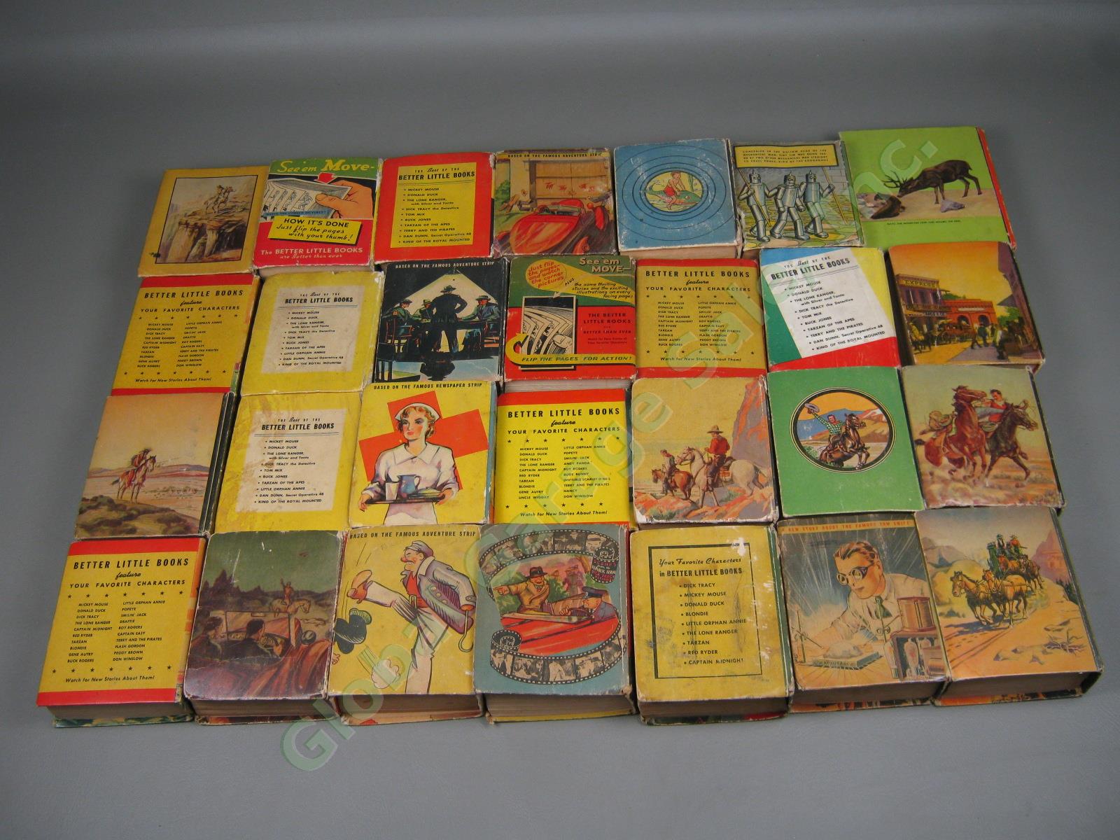 28 Big Better Little Book Lot Dick Tracy The Shadow And Master Of Evil 2