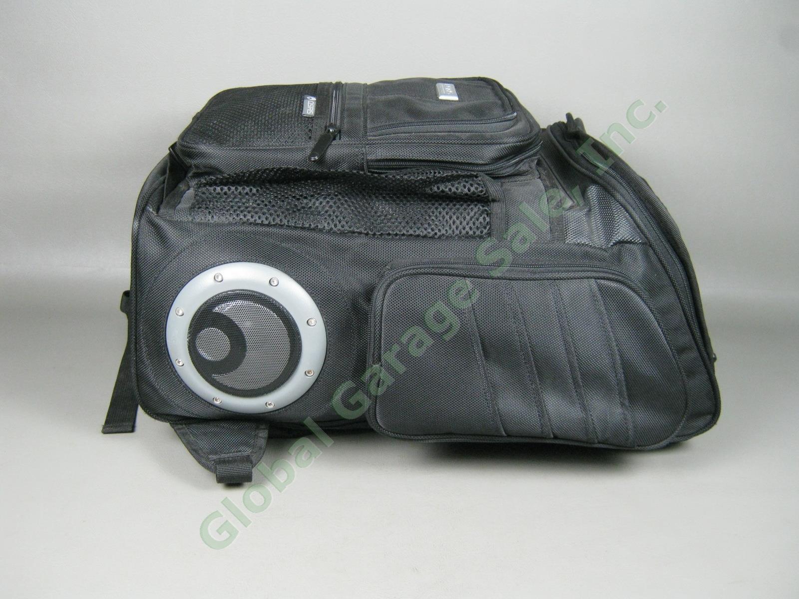 NOS Osiris G-Bag Metatron 2100 Backpack Skate Pack w/ Stereo Speakers + Amp NR! 2