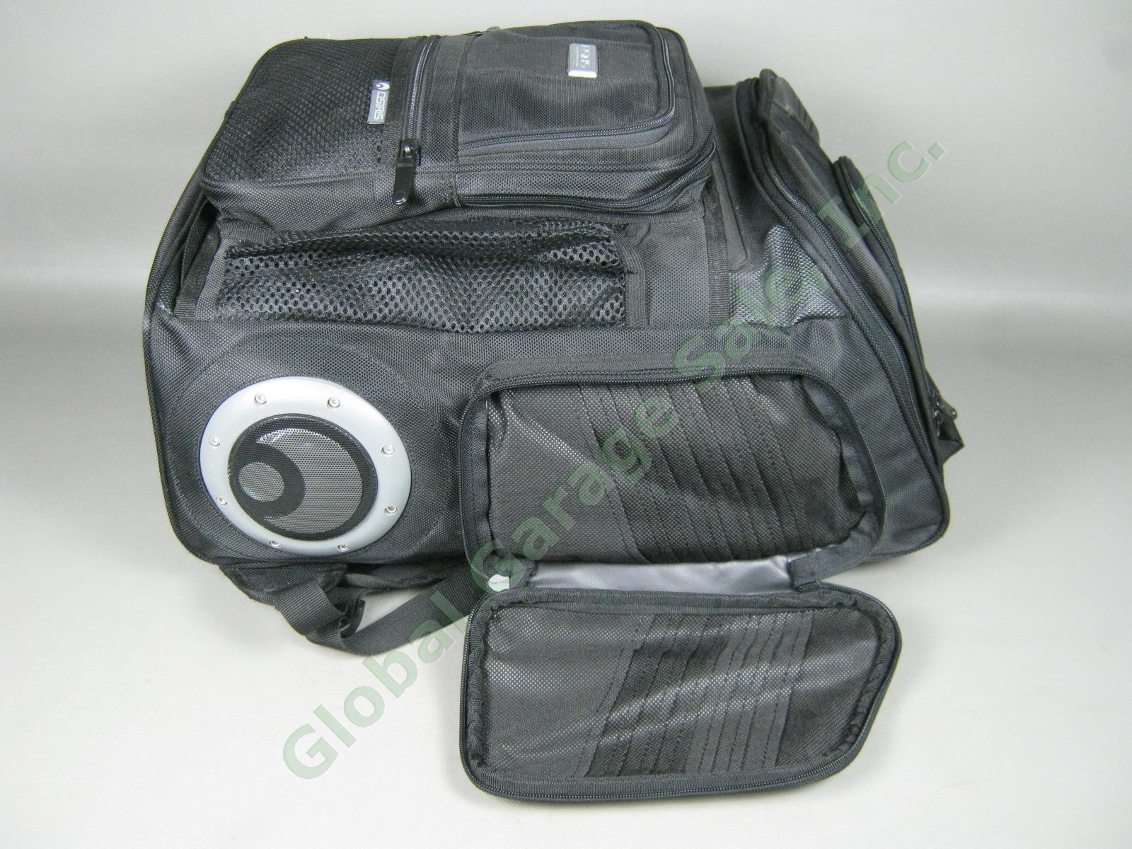 NOS Osiris G-Bag Metatron 2100 Backpack Skate Pack w/ Stereo Speakers + Amp NR! 7