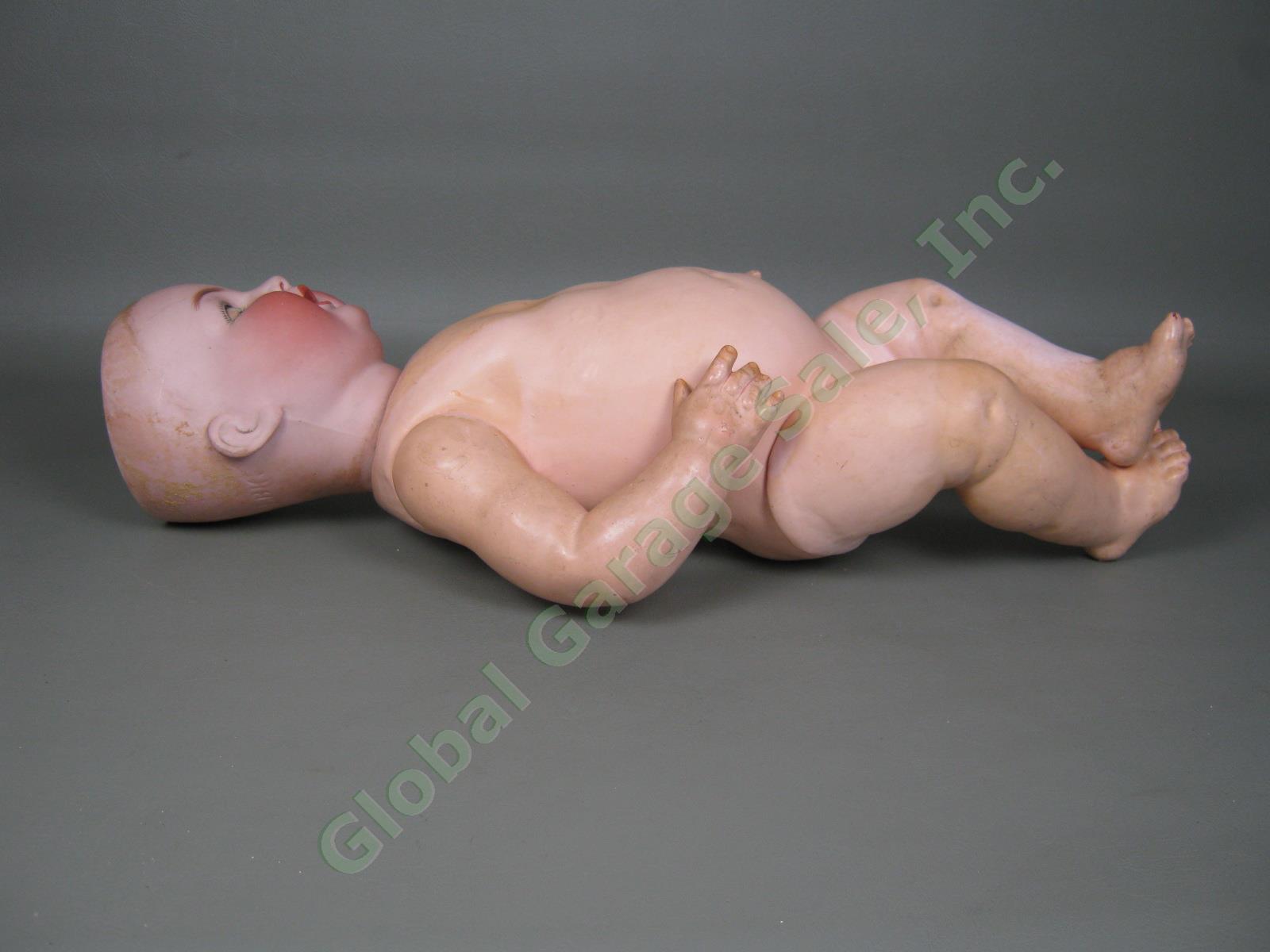 Antique K R Kammer & Reinhardt Simon & Halbig 19" German Bisque Baby Doll #126 7