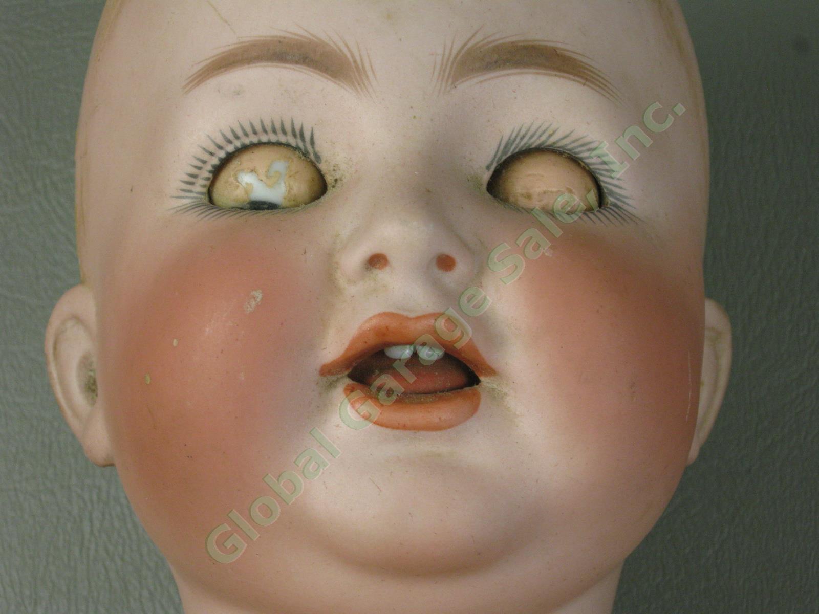 Antique K R Kammer & Reinhardt Simon & Halbig 19" German Bisque Baby Doll #126 11