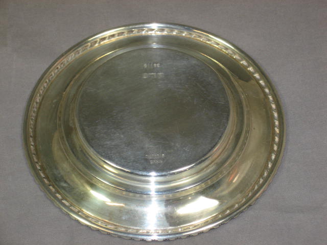 Vintage Birks Sterling Silver Set Compote Plate Saucer 3