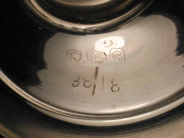 Vintage Birks Sterling Silver Set Compote Plate Saucer 10