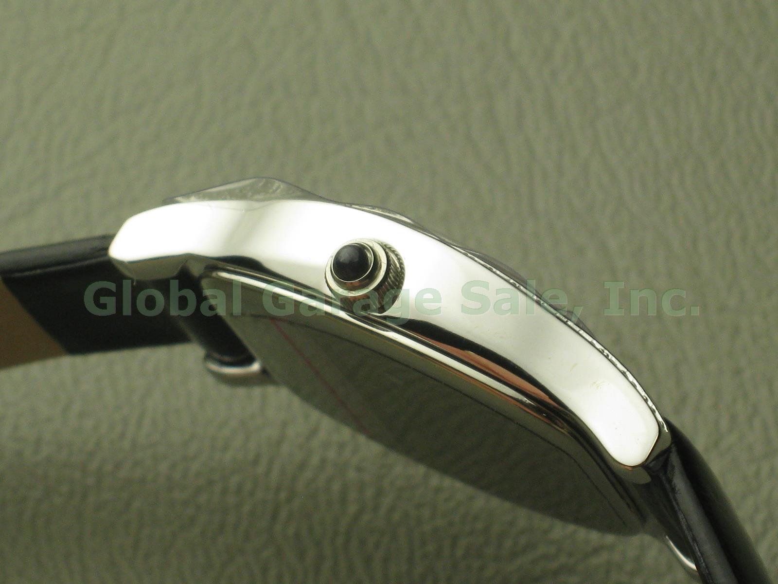 New QVC Affinity Diamond 4/10 ct tw Sterling Silver Watch W/Swiss Movement J8105 3