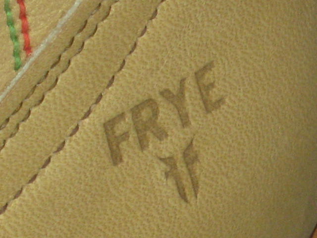Vintage Ladies Frye Tan Western Cowboy Boots Size 9.5 3