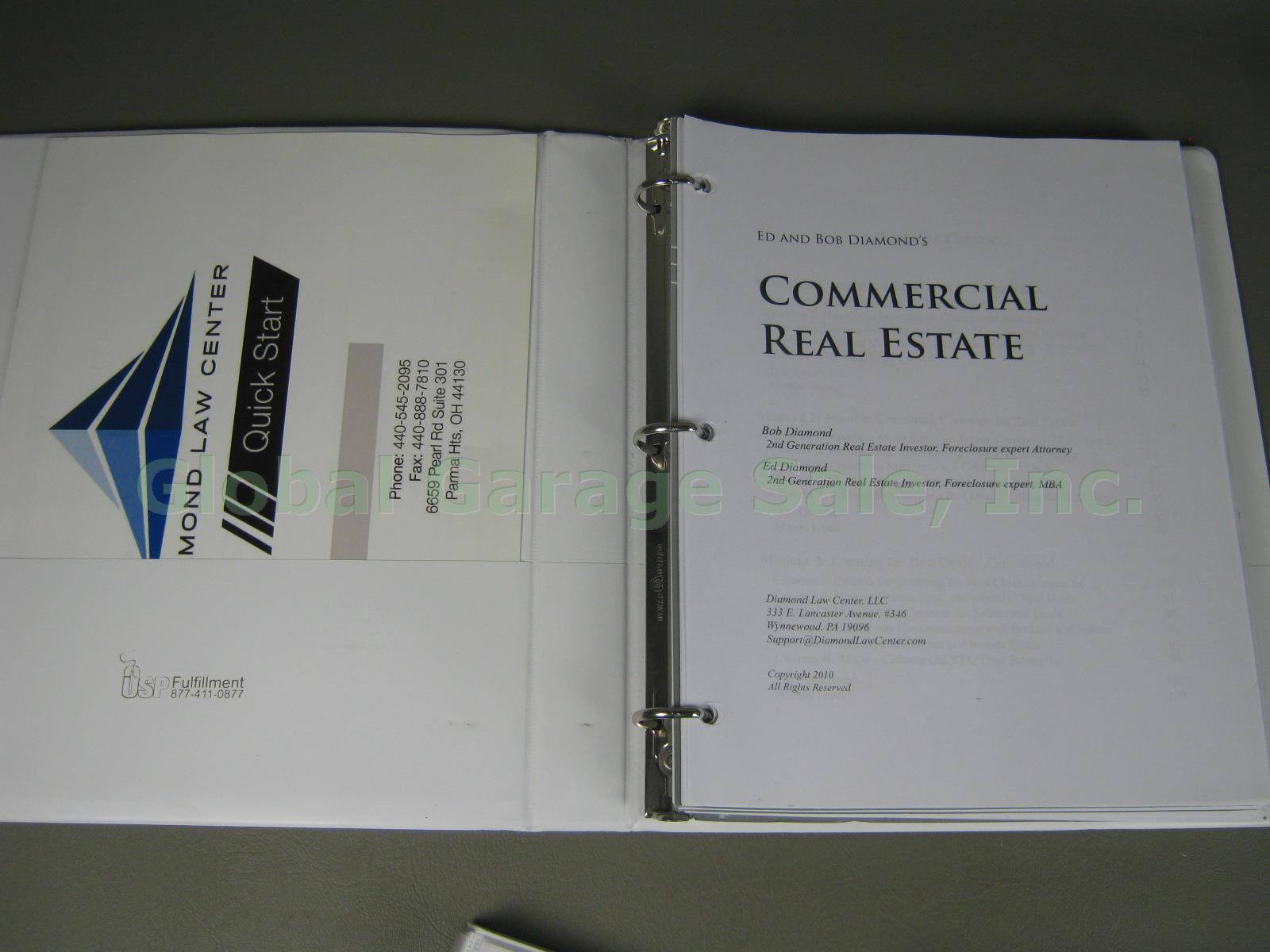 Bob Diamond Commercial Real Estate Investment Training Law Course 8 DVDs + NR! 1