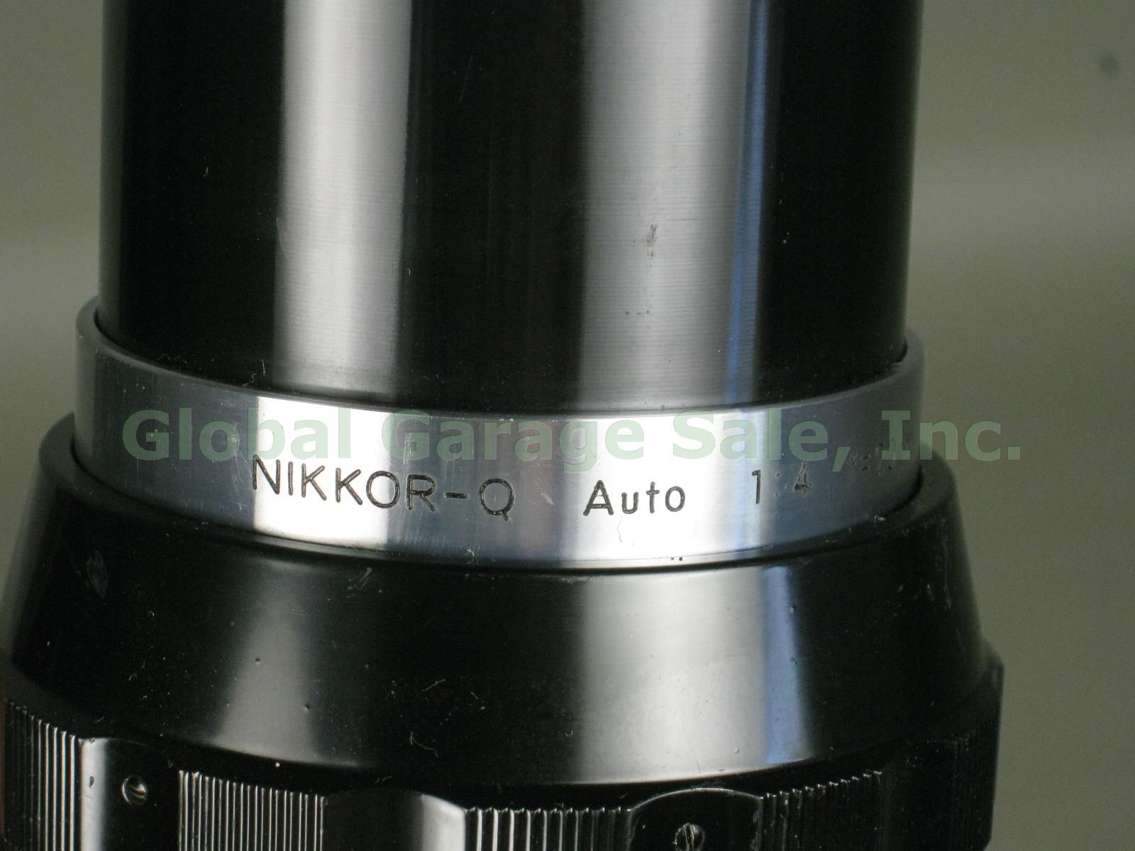 Nikkormat EL + Nikkor-Q 200mm 1:4 Zoom Lens Nikon FB5 Case Kiron 35-135mm Macro 10