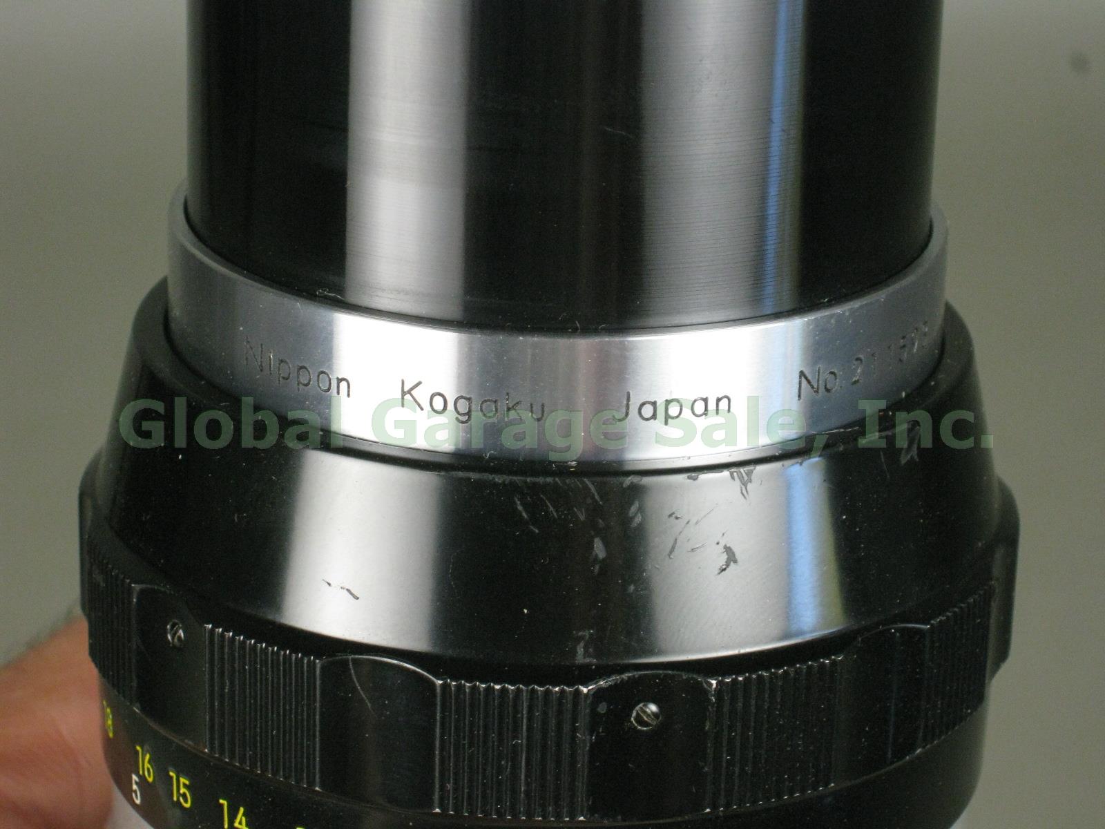 Nikkormat EL + Nikkor-Q 200mm 1:4 Zoom Lens Nikon FB5 Case Kiron 35-135mm Macro 11
