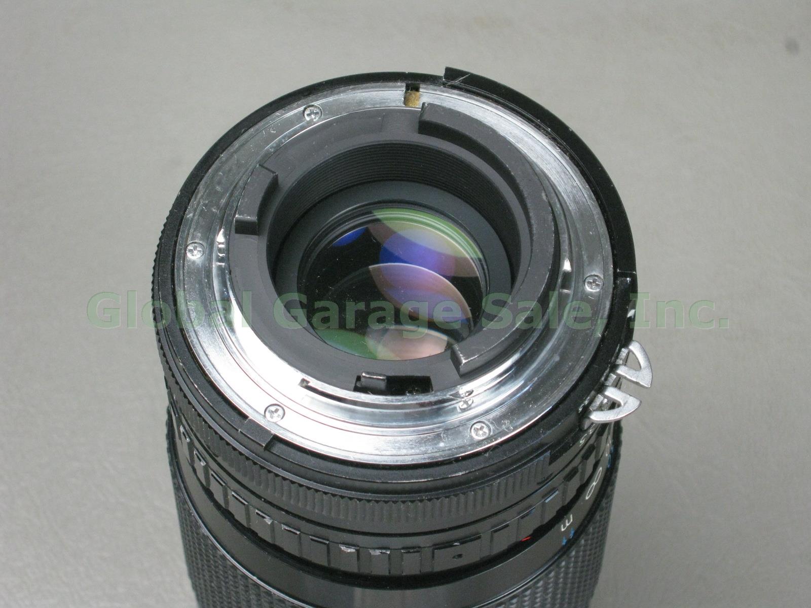 Nikkormat EL + Nikkor-Q 200mm 1:4 Zoom Lens Nikon FB5 Case Kiron 35-135mm Macro 15