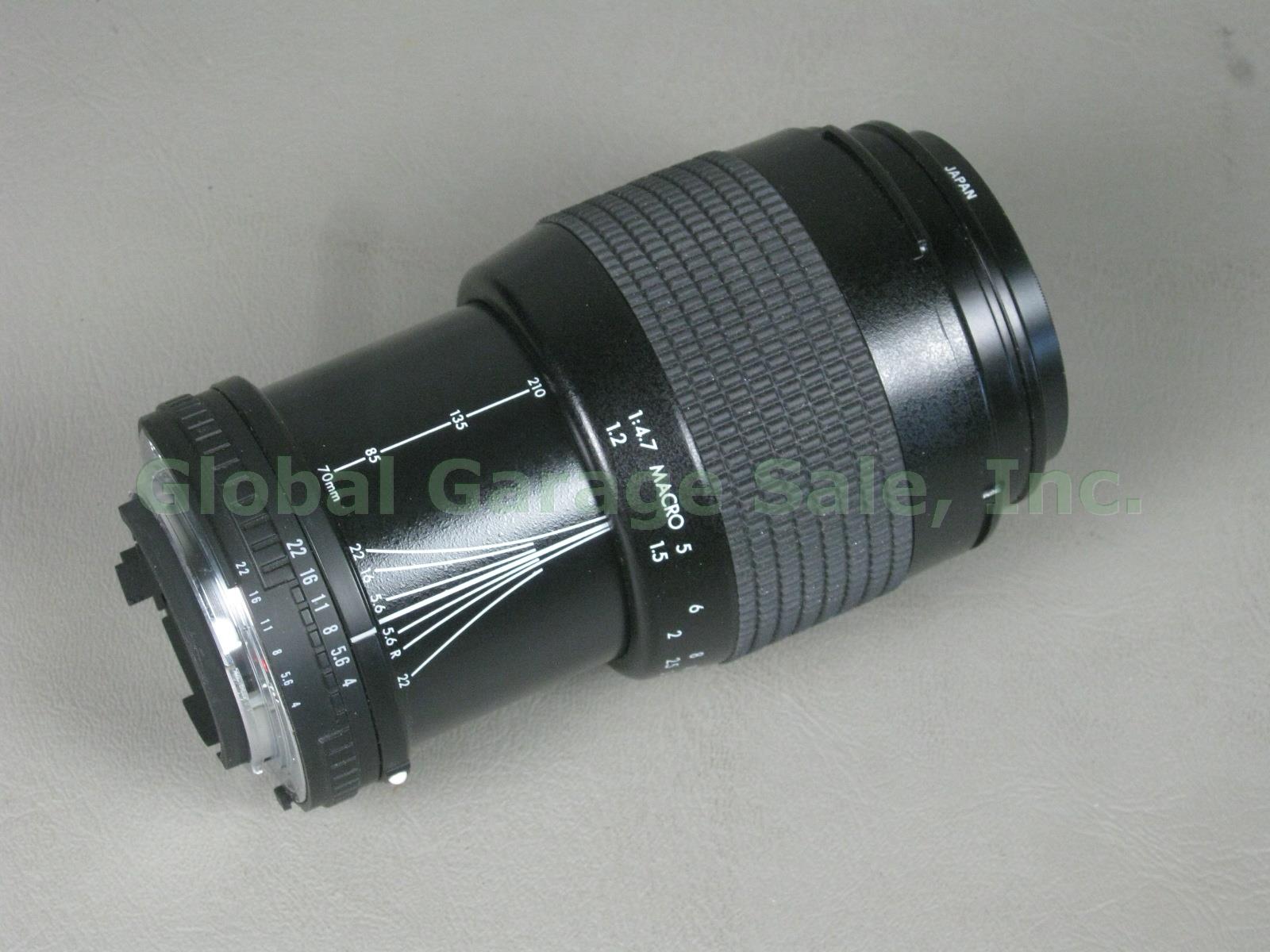 Nikkormat EL + Nikkor-Q 200mm 1:4 Zoom Lens Nikon FB5 Case Kiron 35-135mm Macro 17