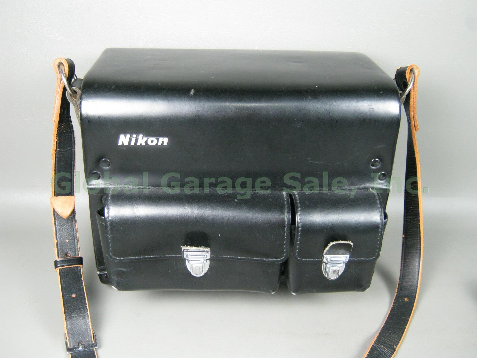 Nikkormat EL + Nikkor-Q 200mm 1:4 Zoom Lens Nikon FB5 Case Kiron 35-135mm Macro 24