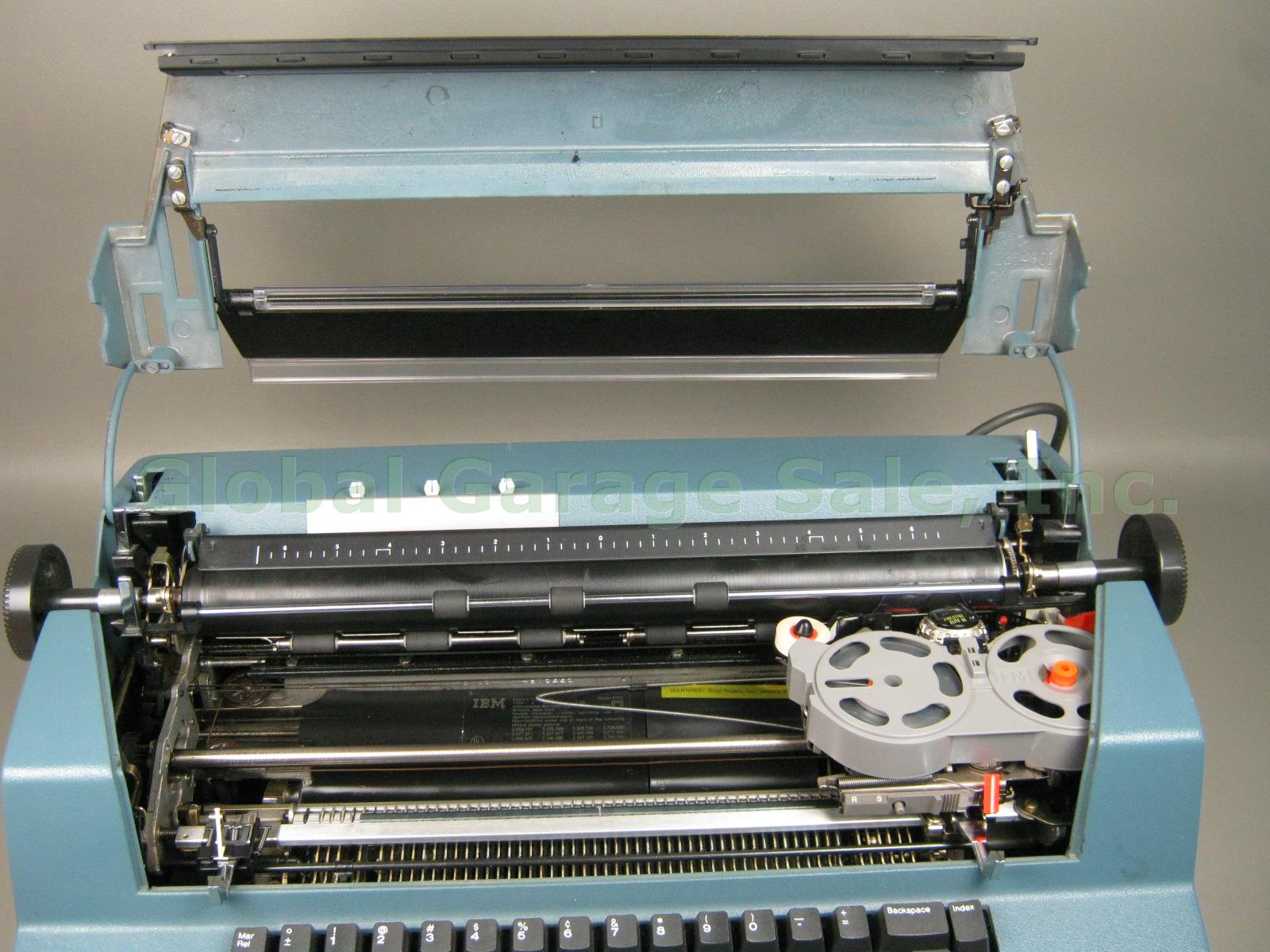 Blue IBM Correcting Selectric III Typewriter Professionally Refurbished 7/30/15 2